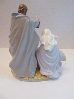 Always & Forever Collectible Porcelain Nativity Décor Statuette w/ Box