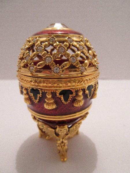 Faberge Style Egg Imperial Treasures II Collection by Joan Rivers "The Potpourri Egg"