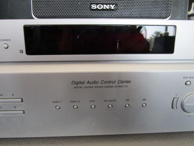 Sony Lot - Song Digital Audio Control Center w/ 4 Speakers, 1 Subwoofer