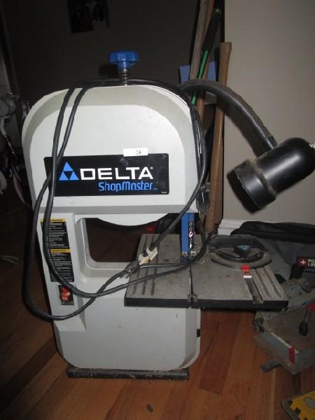 Delta Shopmaster BS100 Band Saw HP 1/3, HZ60 w/ Attached Light