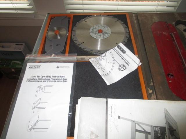 Delta Contractors Saw II 10" Model 36-630, HP 1 1/2, 60hz, RPM: 3450