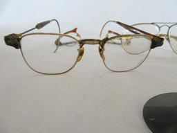 Lot - Vintage Eye Glasses Retro Cat Eye & Other