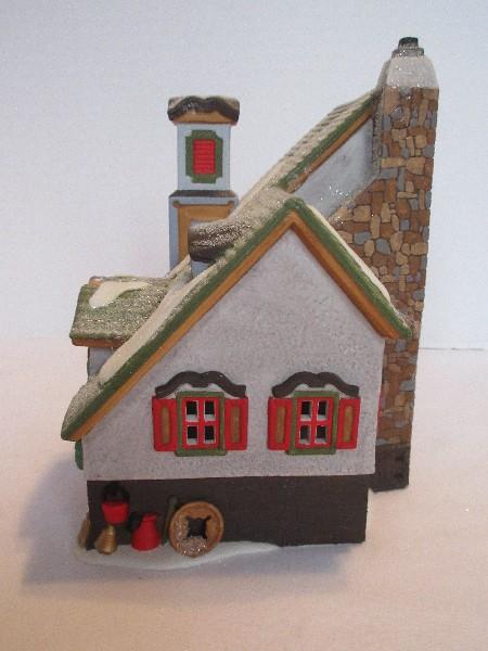 Department 56 North Pole Series Heritage Village Collection "Santa Bell Repair"