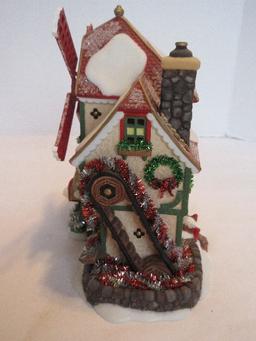Department 56 North Pole Series Heritage Village Collection "Northern Lights Tinsel Mill"