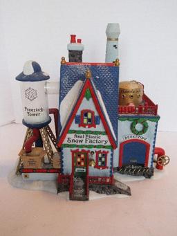 Department 56 North Pole Series Heritage Village Collection "Real Plastic Snow Factory"