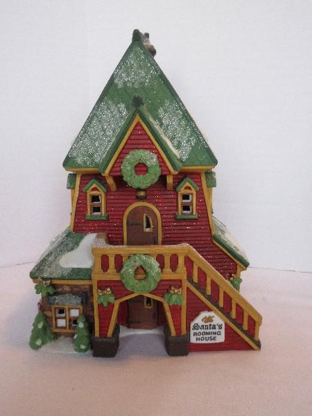 Department 56 North Pole Series Heritage Village Collection "Santa's Rooming House"