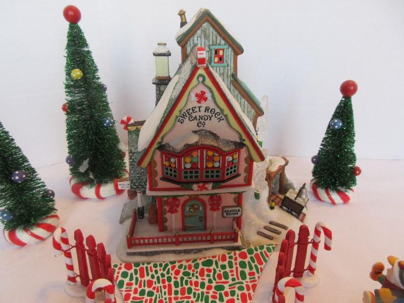 Department 56 North Pole Series Gift Set "Sweet Rock Candy Co."