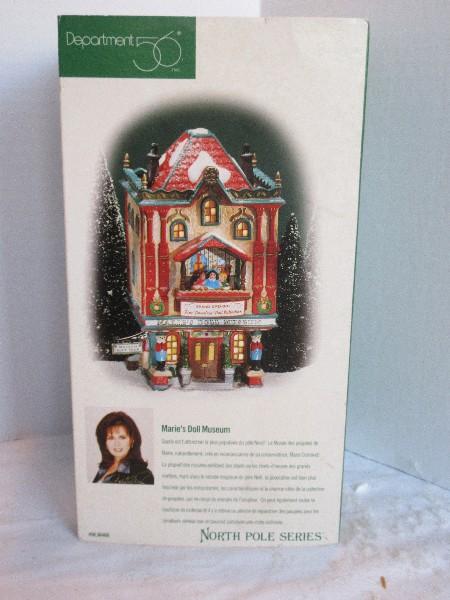 Department 56 North Pole Series Heritage Village Collection "Marie Osmond's Doll Collection"