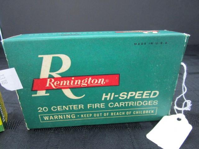 Remington Hi-Speed 20 Center Fire Cartridges 30-06 Springfield Rounds