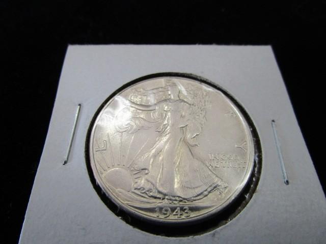 1943-S Silver Walking Liberty Half Dollar