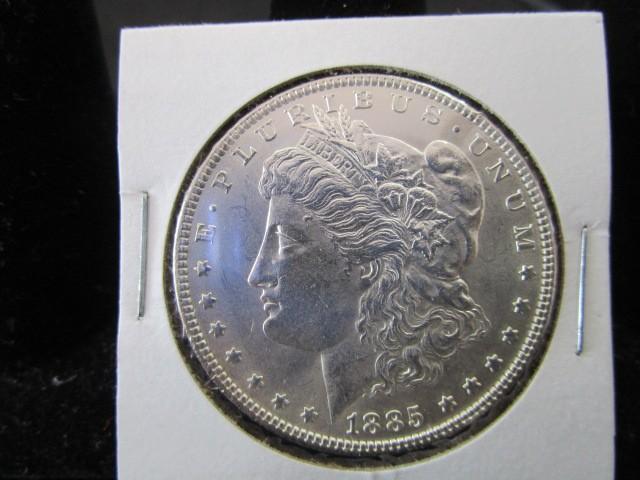 1885 Silver Morgan Dollar