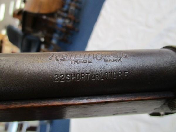 Remington .32 Short-Long Rifle Model 4 1890-1933 Walnut Stock, Metal Barrel