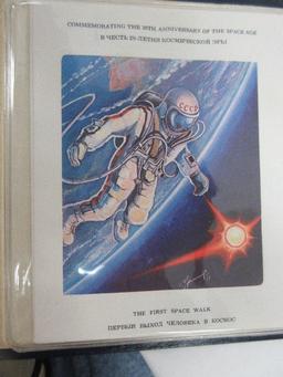 Franklin Mint 20th Anniversary of The Space Age First Day Cover Collection in Album