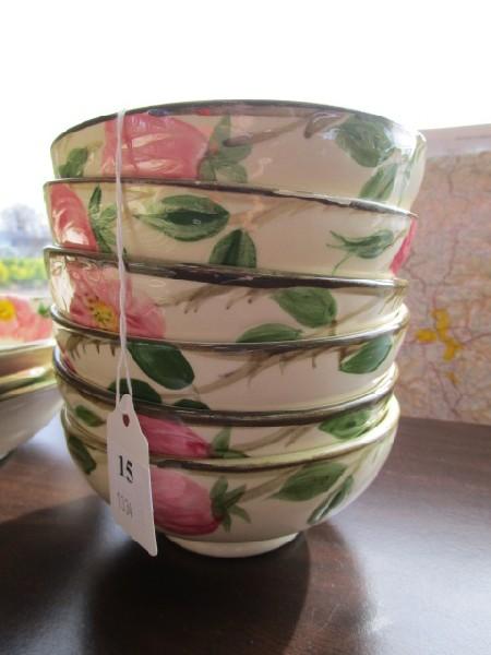 Franciscan Earthenware Desert Rose Pattern Lot