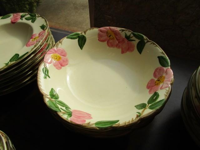 Franciscan Earthenware Desert Rose Pattern Lot