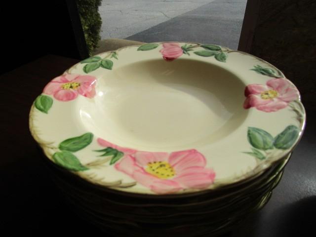 Franciscan Earthenware Desert Rose Pattern Lot