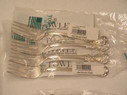 16 Piece Towle Silver "Old Master" Pattern Sterling Flatware