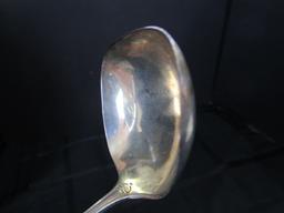 Carthage Sterling Silver Ladle by R. Wallace & Sons Antique 1977 w/ Open Shield