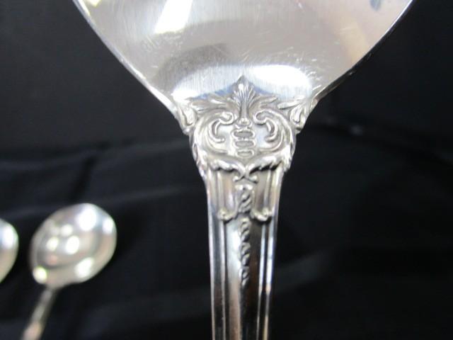 6 Soup Spoons Burgundy Pattern Sterling Reed & Barton