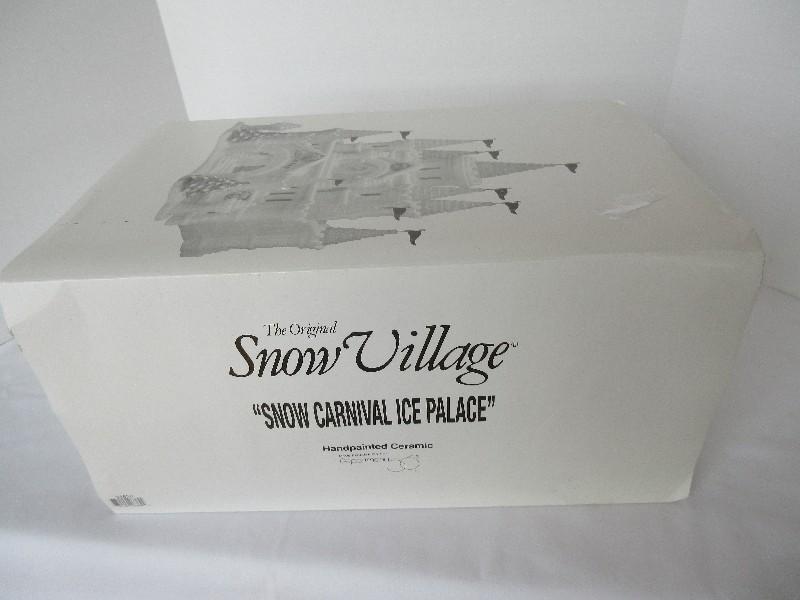 Department 56 Original Snow Village Collection "Snow Carnival Ice Palace"