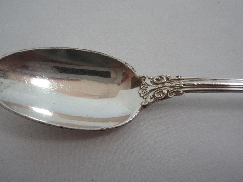 4 Gorham Sterling King Edwards Pattern Silver Flatware Iced Tea 7 1/2" Spoons