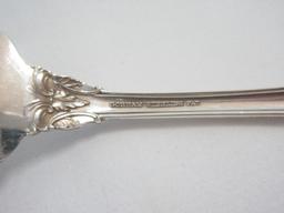 Gorham Sterling King Edwards Pattern Silver Small Solid Serving Fork