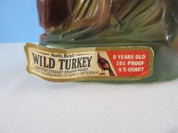 Wild Turkey Figural Austin Ceramics Decanter Limited Edition No.4