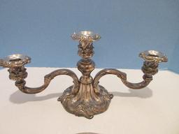 Reed & Barton Silverplate Hollowware Center Piece Epergne/Candelabra