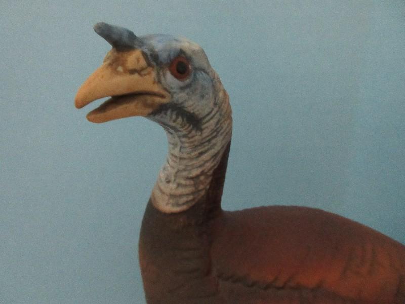 Andrea Fine Porcelain Collectors Series "Turkey" Statuette w/ Wood Display Base