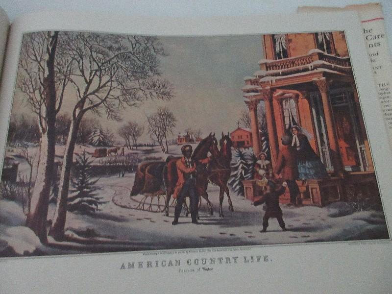 Currier & Ives America Panorama Mid 19th Century Scenes 80 Choice Prints