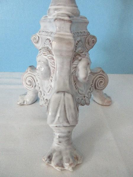 Vietri Earthenware Incanto Collection 19 1/2" Candlestick Holder