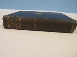 Antique Book Thomas Ken & Izaak Walton A Sketch of Their Lives