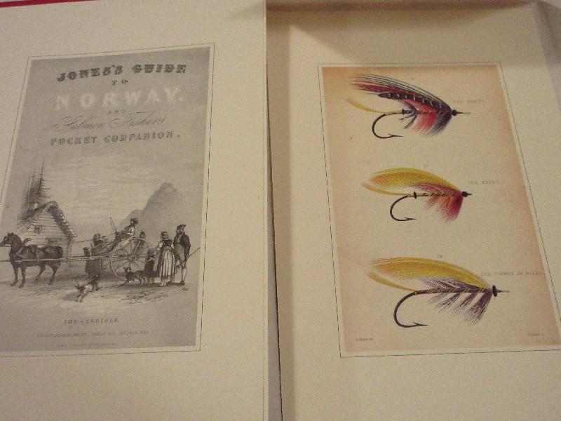 Jone's Guide To Norway & Salmon Fishers Pocket Companion Portfolio of 8 Color Plates 1994