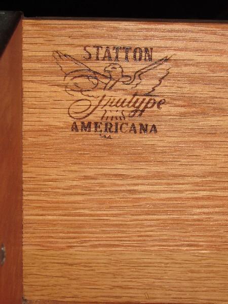 Stratton Group American Furniture TV Cabinet 3 Lower Drawers, 2 Inlay Shelves