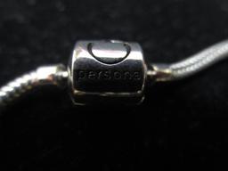 Silver Pandora Style 30gm Bracelet