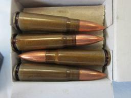 2 Boxes Wolf Steel Case 123 Grain Full Metal Jacket 7.62x39mm Ammo Cartridges Bullets