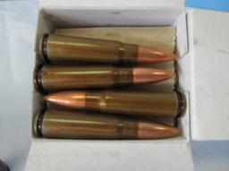 2 Boxes Wolf Steel Case 123 Grain Full Metal Jacket 7.62x39mm Ammo Cartridges Bullets