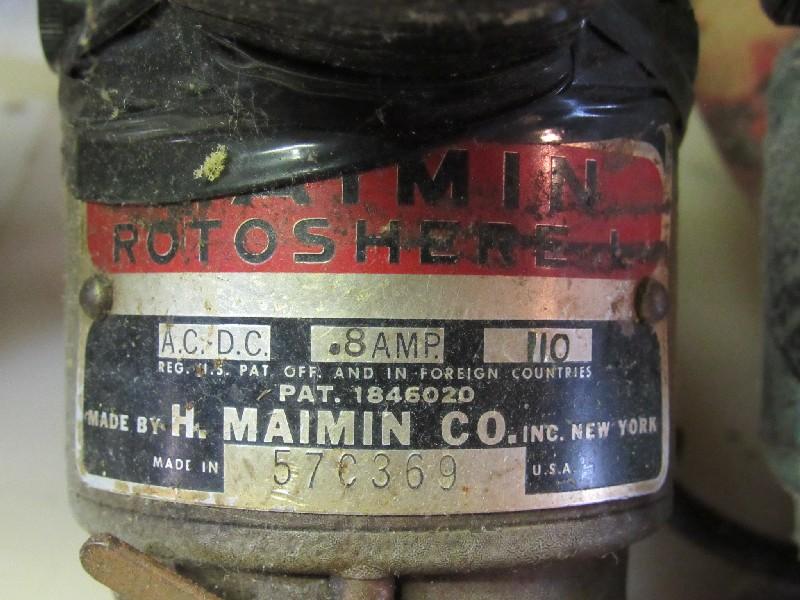 Lot - Vintage Maimin Retrosphere 8AMP, 2AMP, 1 Hand Held