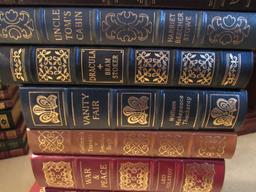 The Eastern Press Leather Bound/Gilted Books Lot - The Count of Monte Cristo