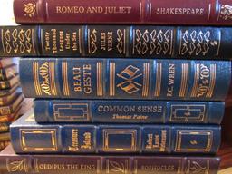 The Eastern Press Leather Bound/Gilted Books Lot - The Count of Monte Cristo