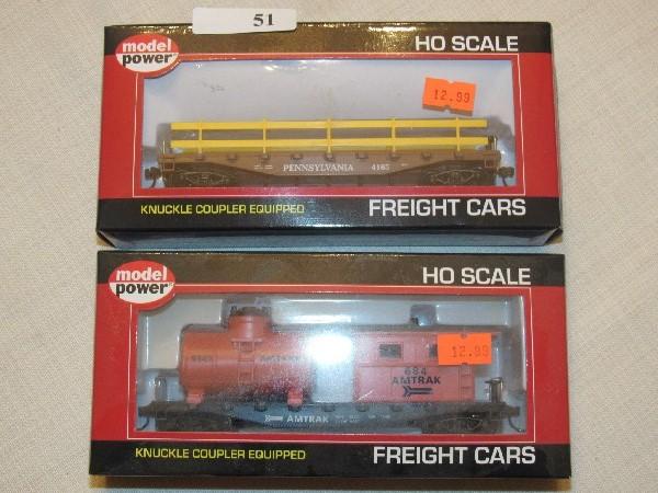 2 Freight Cards 'Pennsylvania 4165'