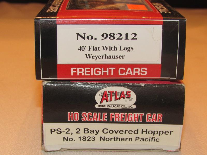 Atlas HO Scale Fright Cars, HO Scale Fright Cars Log Carriage
