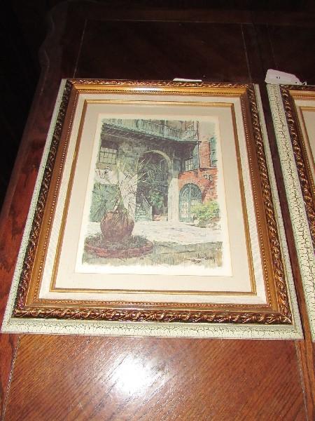 "Pirate Ally" by Dan Davy Picture Print in Antique/Gilted Patina Wooden Frame/Matt