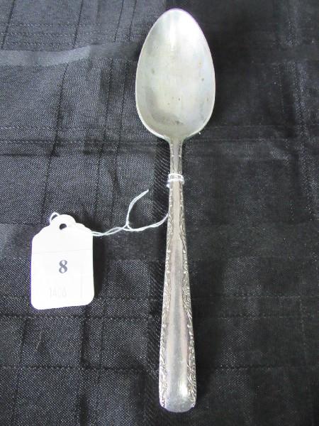 Gorham Sterling Pat. 1941 Camellia Serving Spoon