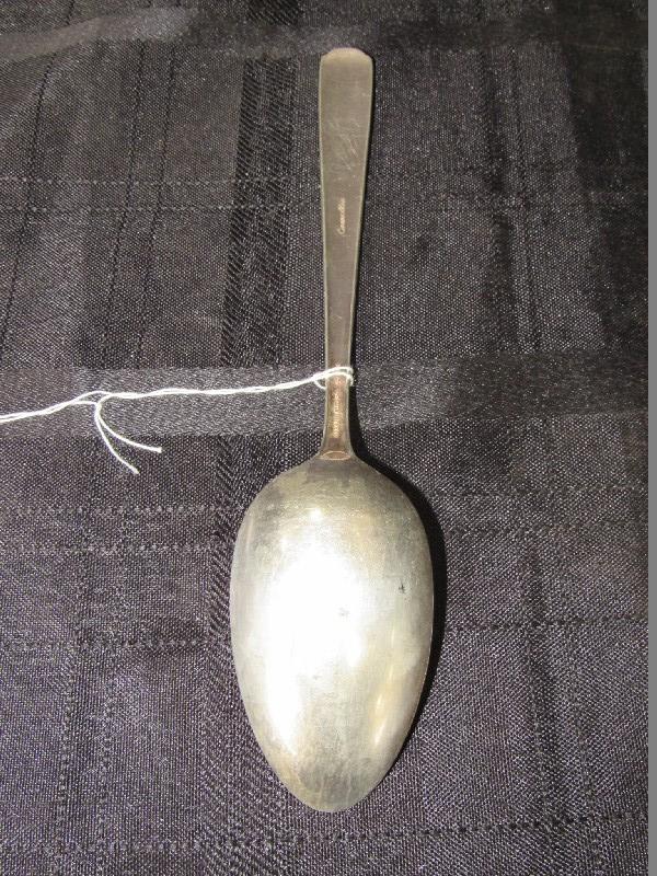 Gorham Sterling Pat. 1941 Camellia Serving Spoon