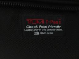Tumi T-Pass Expandable Organizer Laptop Brief Black Nylon