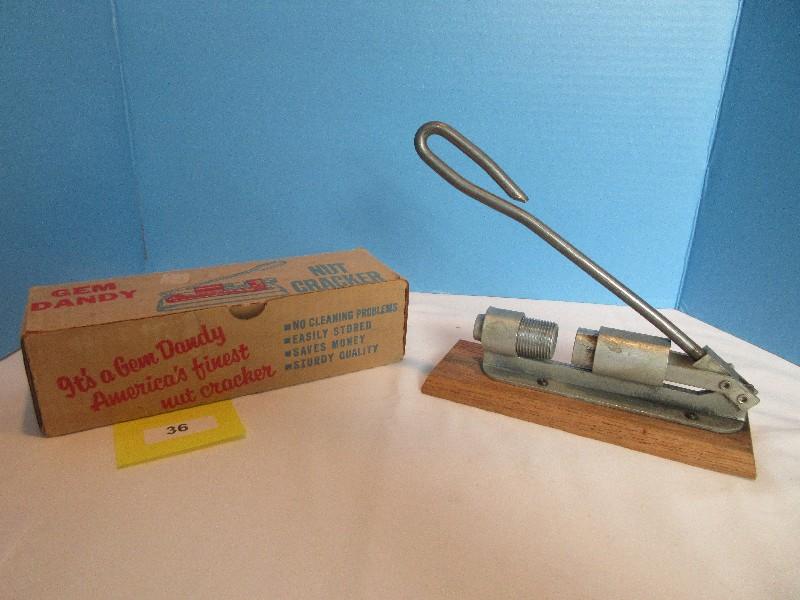 Gem Dandy Nut Cracker in Original Box