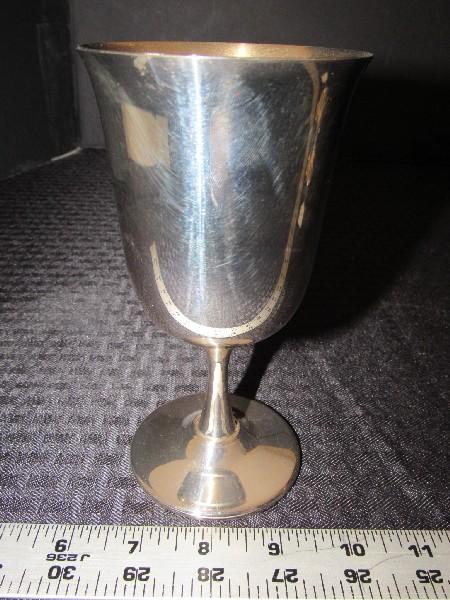 8 Sheridan E.P.S. Silverplate Goblets