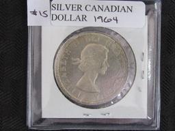Silver 1964 Canadian Dollar