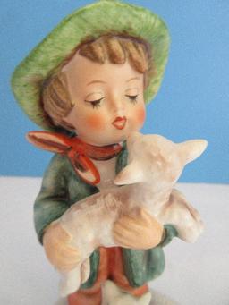 Vintage Goebel Hummel "Shepherd's Boy" 5 1/2" Figurine Boy w/ Sheep #64